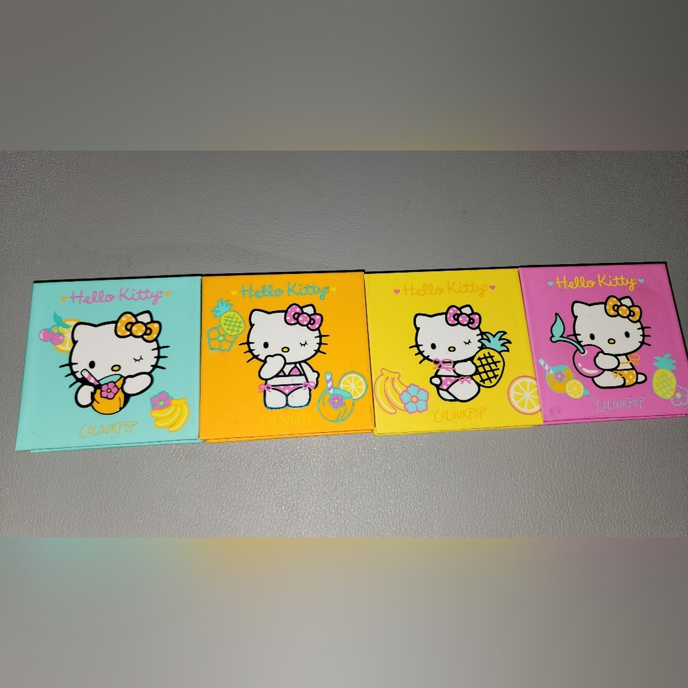Hello Kitty X Colourpop Eyeshadow Quad Set